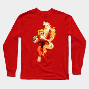 Ken Shoryuken Long Sleeve T-Shirt